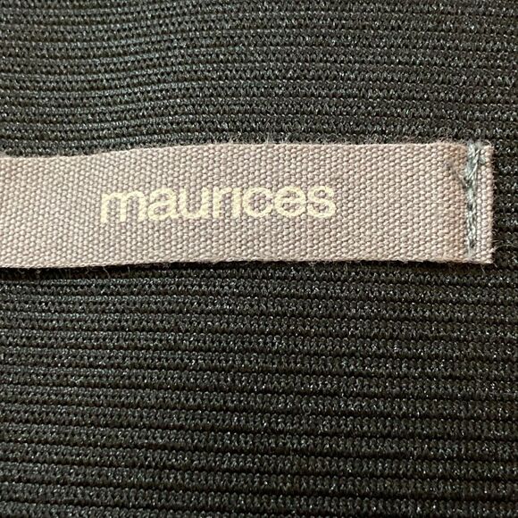 Maurices Black and Red A-line Mini Skirt Women’s Size XL - Picture 9 of 9